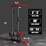 VANSWE Lat Pull Down and Row Machine