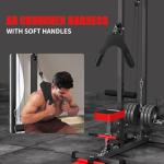 VANSWE Lat Pull Down and Row Machine