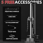 VANSWE Adjustable Wall Mount Cable Station Machine