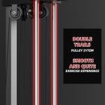 VANSWE Adjustable Wall Mount Cable Station Machine