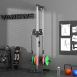 VANSWE Adjustable Wall Mount Cable Station Machine