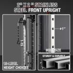 Mikolo 2200lbs Smith Machine with Cable Crossover