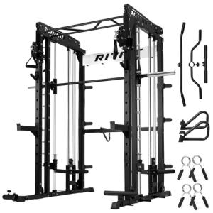 RitFit M1 Pro Smith Machine with Cable Crossover