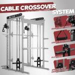 RitFit M1 Pro Smith Machine with Cable Crossover