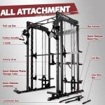 RitFit M1 Pro Smith Machine with Cable Crossover
