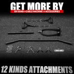 Kang Cable Wall Mount with Dual Pulley System