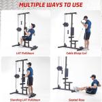 Floor Standing LAT Pulldown Machine for Home Gym