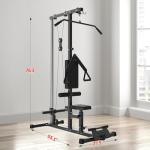 Floor Standing LAT Pulldown Machine for Home Gym