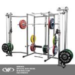 Valor Fitness Power Cage with LAT Pulldown & Crossover