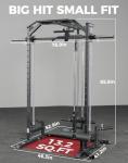 Mikolo Smith Machine Power Cage with 8 Attachments