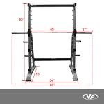 Valor Fitness Smith Machine Squat Rack with Barbell