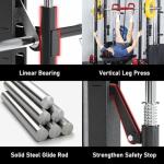SNODE ALL10 Home Gym Smith Machine & Power Rack