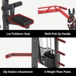 SNODE ALL10 Home Gym Smith Machine & Power Rack
