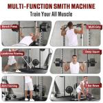 Adjustable Smith Machine with LAT Pull Down System