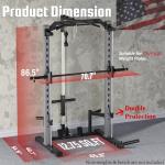 Adjustable Smith Machine with LAT Pull Down System