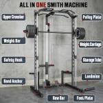 Adjustable Smith Machine with LAT Pull Down System