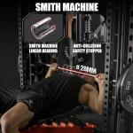 Mikolo Multi-Function Smith Machine with Power Rack