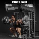 Mikolo Multi-Function Smith Machine with Power Rack