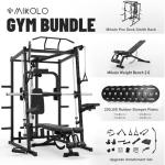 Mikolo All-in-One Smith Machine Home Gym Set