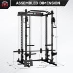 EVOLPOW M2D Smith Machine with LAT Pull Down