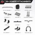 EVOLPOW M2D Smith Machine with LAT Pull Down