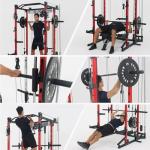 EVOLPOW M2D Smith Machine with LAT Pull Down