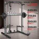 Smith Machine Power Rack for Home Gym