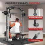 Smith Machine Power Rack for Home Gym