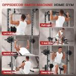 Smith Machine Power Rack for Home Gym