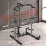 Smith Machine Power Rack for Home Gym