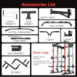 Eryntix Smith Machine Power Rack for Home Gym