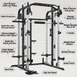 Royal Fitness Smith Machine with Weight Plates