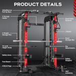 Pooboo Multi-Functional Power Cage with Attachments