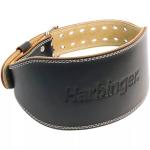 Harbinger Padded Leather Weightlifting Belt - 4" or 6”