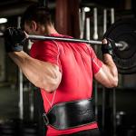 Harbinger Padded Leather Weightlifting Belt - 4" or 6”