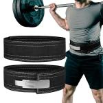 Hawk Sports 10mm Leather Weightlifting Belt - Medium