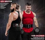 RDX 6mm Leather Weight Lifting Belt for Powerlifting