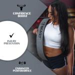 Beast Power Gear Weight Lifting Belt with Lever Buckle