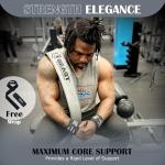 Beast Power Gear Weight Lifting Belt with Lever Buckle