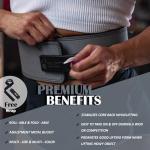 Beast Power Gear Weight Lifting Belt with Lever Buckle