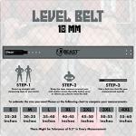 Beast Power Gear Weight Lifting Belt with Lever Buckle
