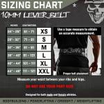 Weight Lifting Belt - 10mm Leather Gym Support