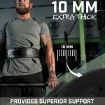 Weight Lifting Belt - 10mm Leather Gym Support