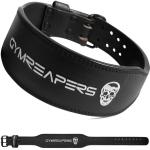 Gymreapers Adjustable Leather Weightlifting Belt