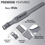 Beast Power Weight Lifting Belt for Support