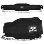 Seektop Weightlifting Dip Belt with Chain
