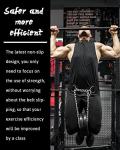 Seektop Weightlifting Dip Belt with Chain