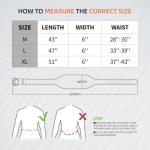 Leather Weight Lifting Belt with Padded Support