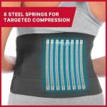 Adjustable Back Brace for Pain Relief and Support