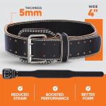 Heavy Duty Weightlifting Belt for Men and Women